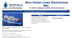 Desktop Screenshot of blueoceanline.com